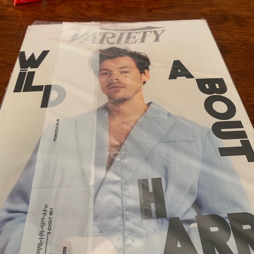 STILL PACKAGED Harry Styles Variety Magazine
